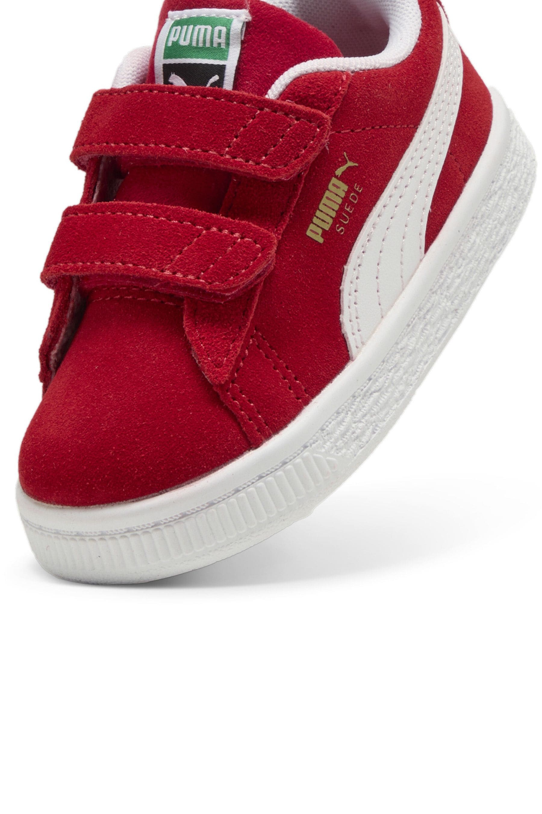 Puma red sneakers deals