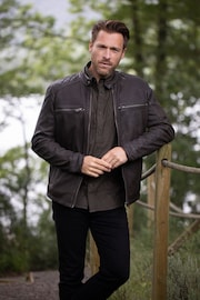 Lakeland Leather Brown Harker Jacket - Image 1 of 7