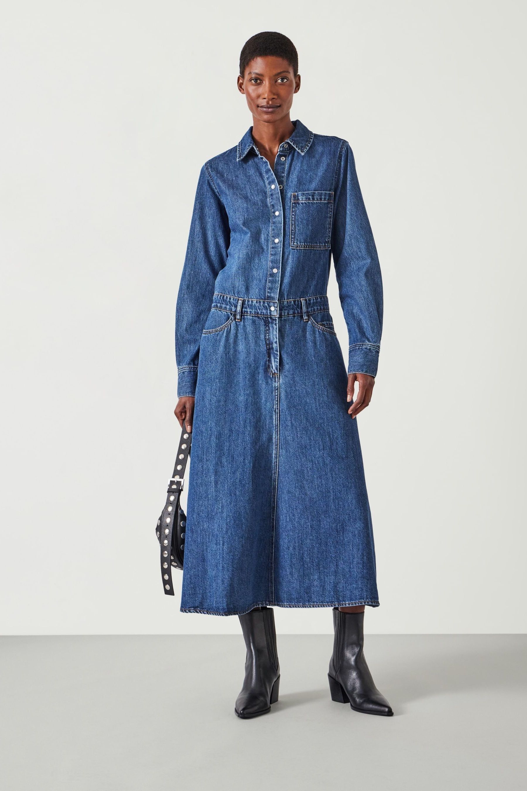 Hush denim dress online