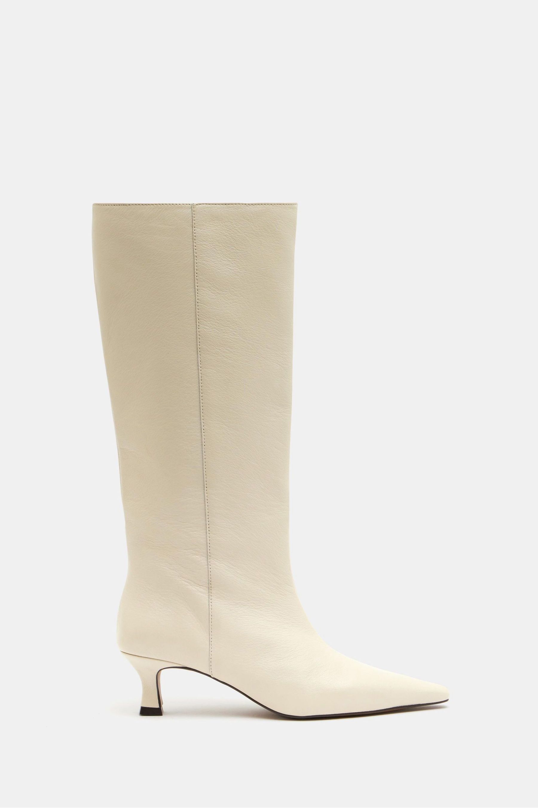 Kitten heel knee boots shop