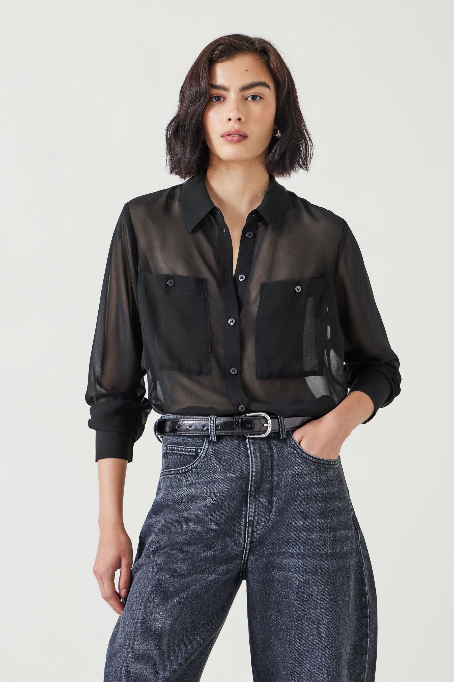 Sheer tops online 2025