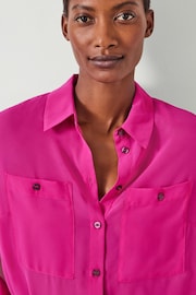 Hush Pink Havana Sheer Shirt - Image 4 of 5