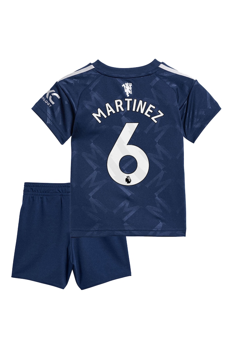 adidas Blue Manchester United EPL Away Baby Kit 2024-25 - Image 2 of 3