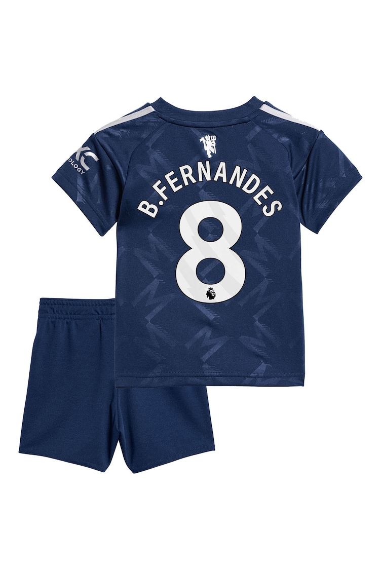 adidas Blue Manchester United EPL Away Baby Kit 2024-25 - Image 2 of 3