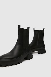 Schuh Addilyn Chunky Chelsea Black Boots - Image 2 of 4