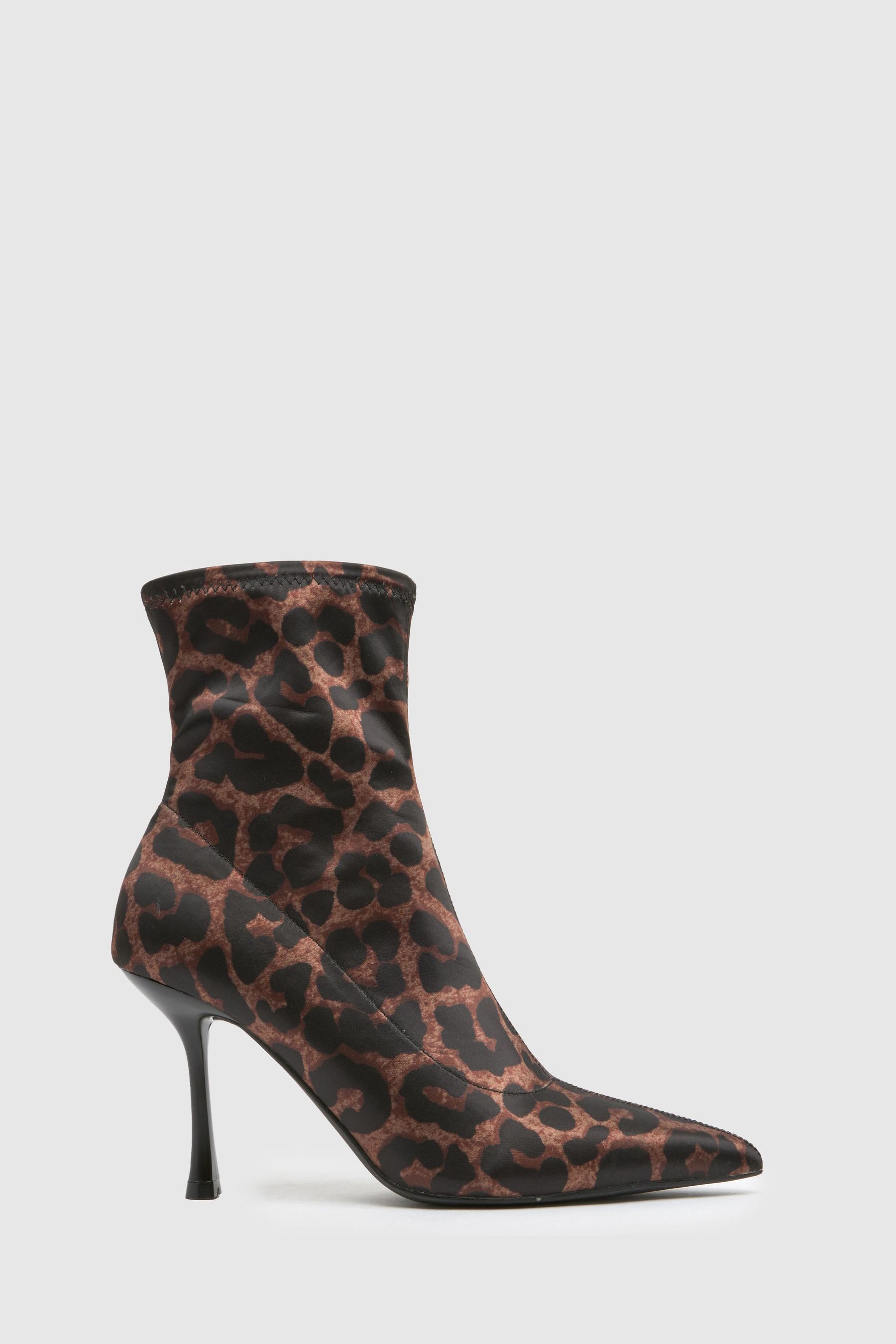 Schuh leopard print boots on sale