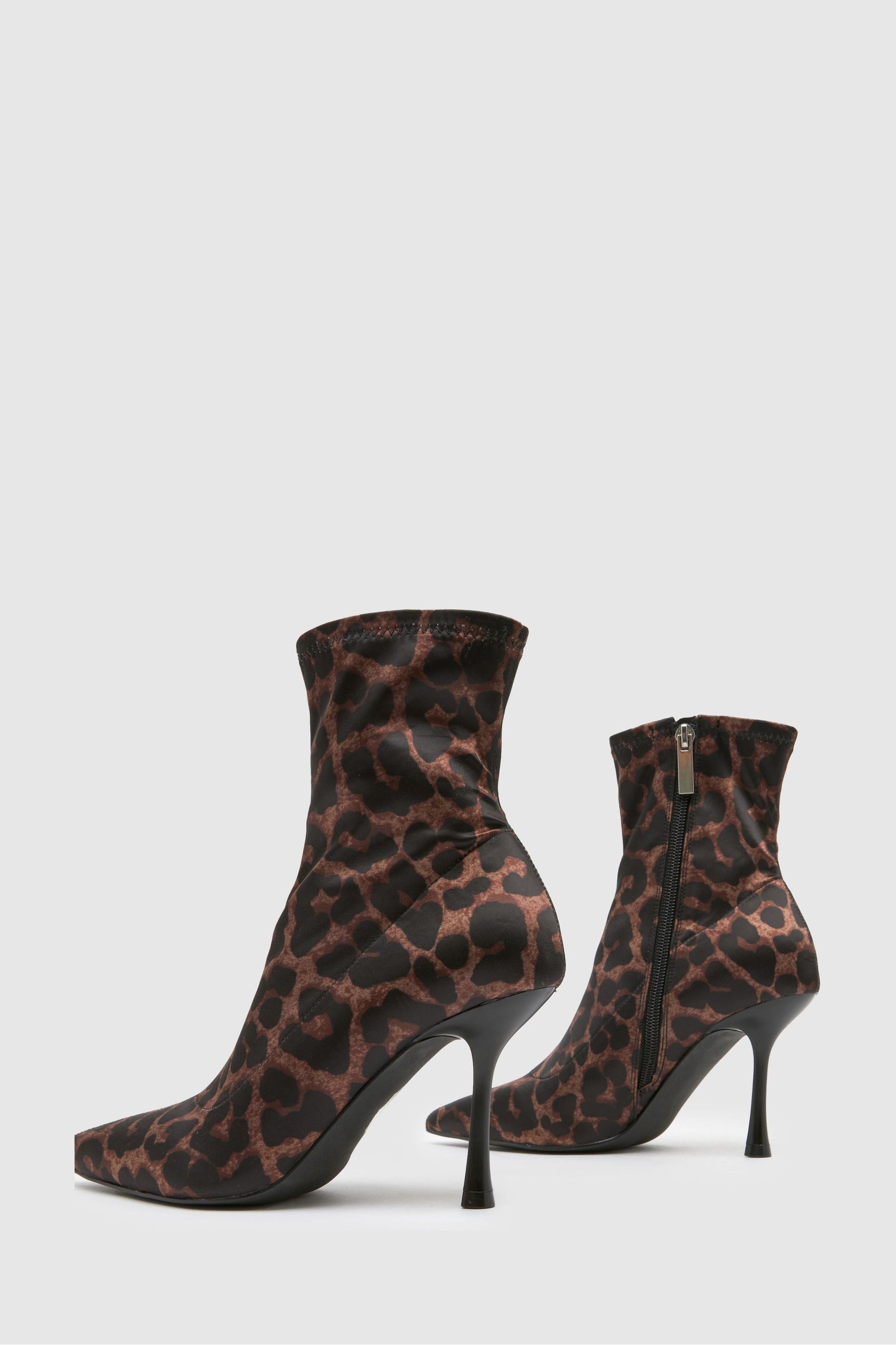 Schuh leopard print boots outlet