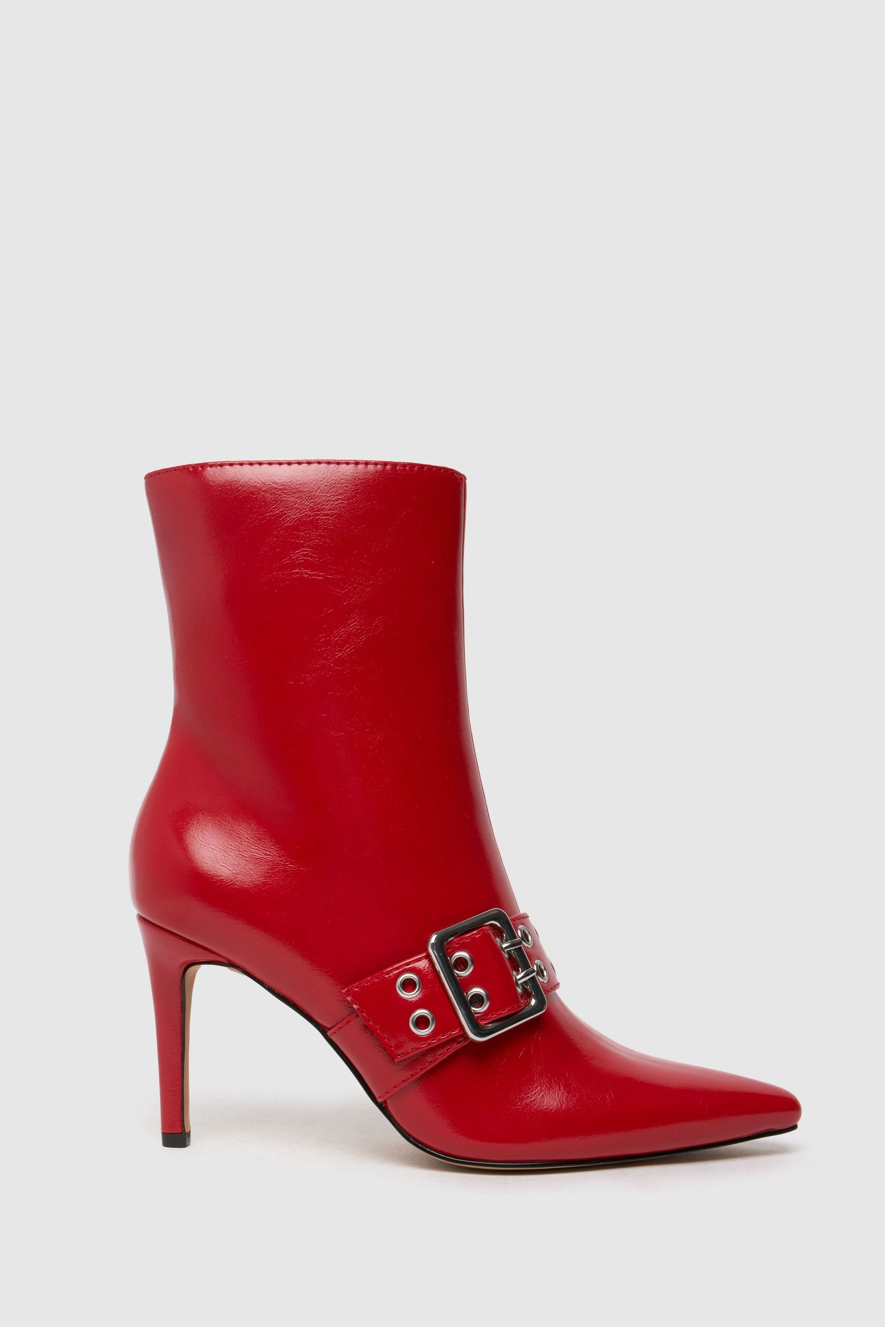 Schuh red boots cheap