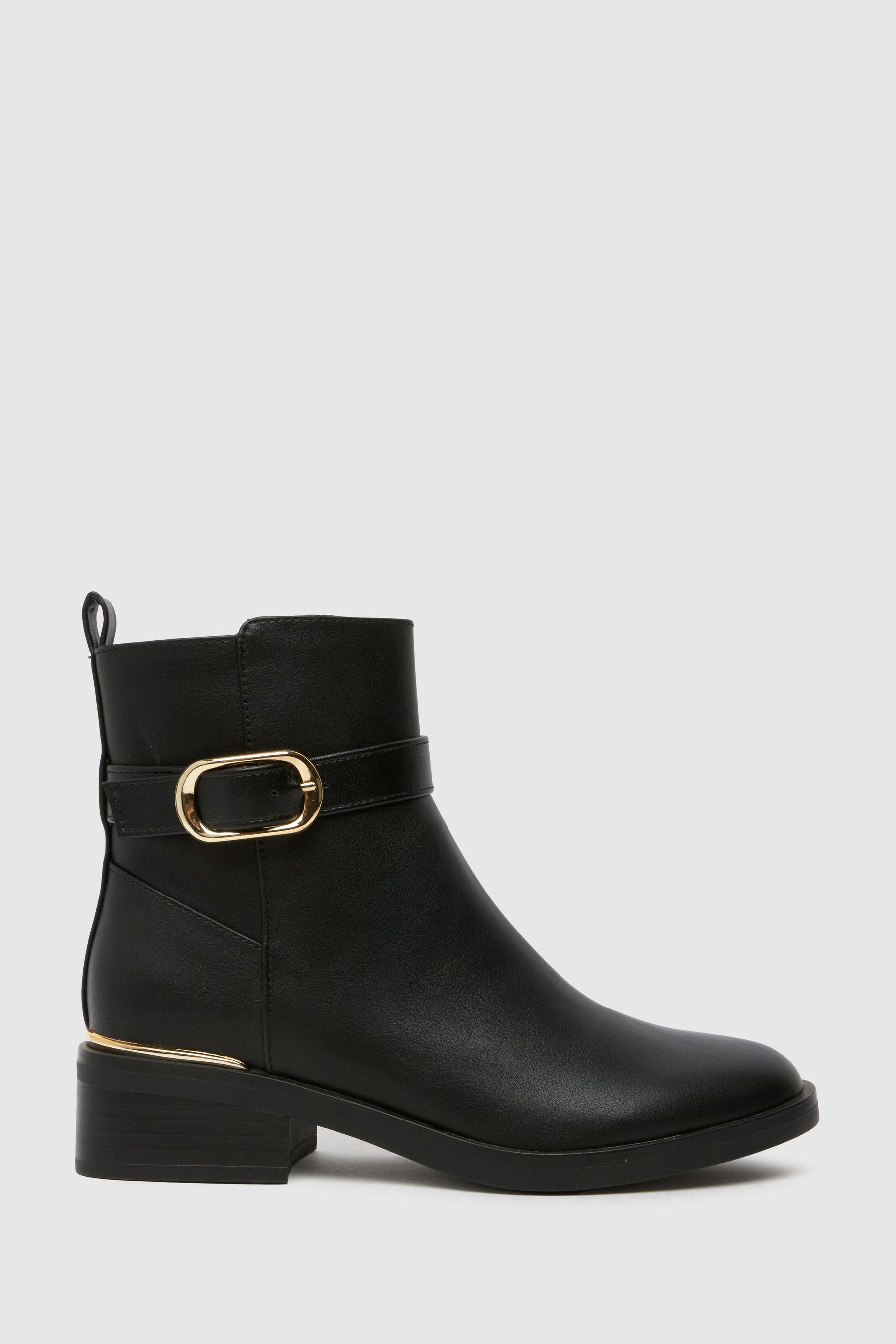 Next black shoe boots deals