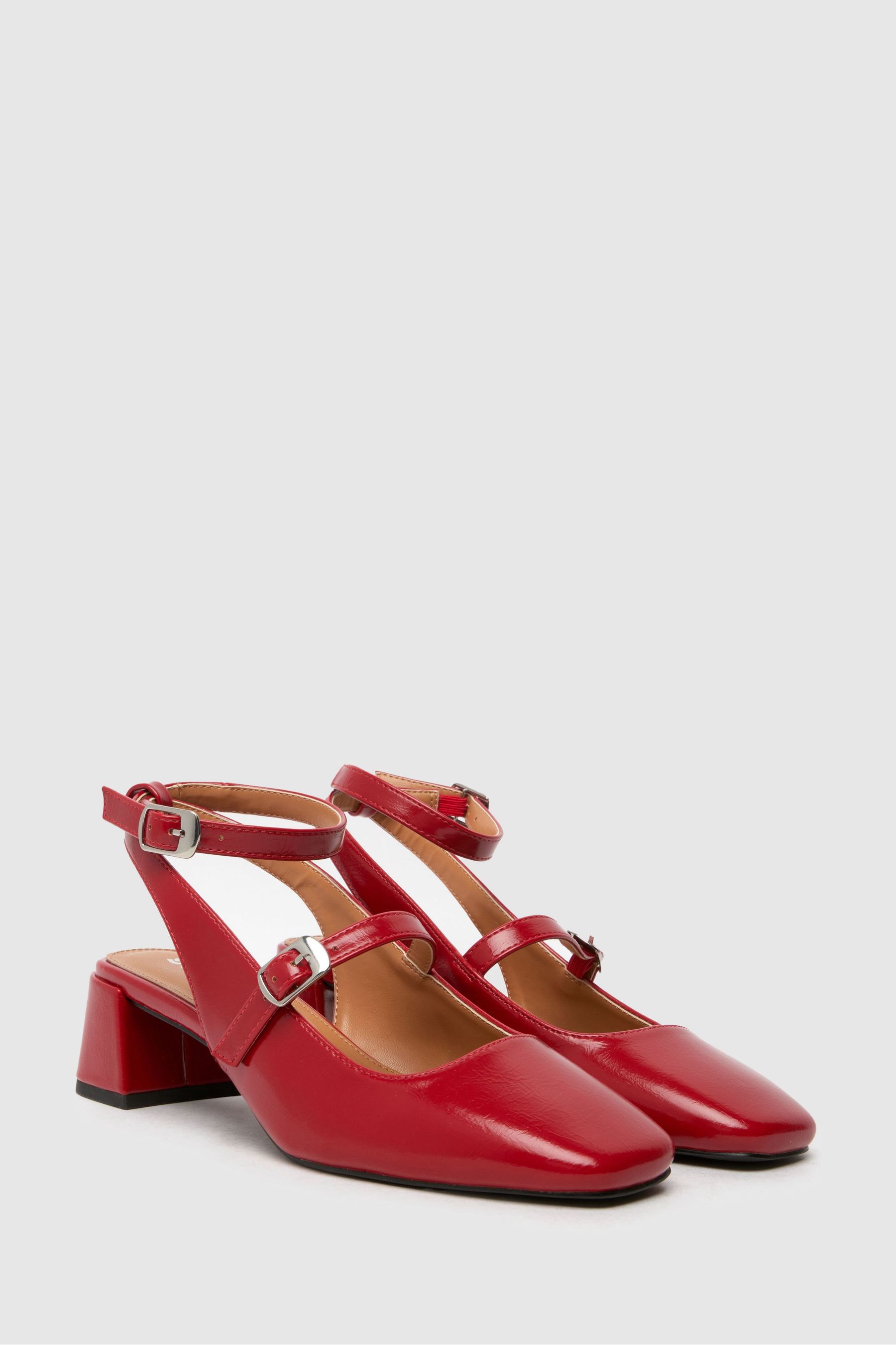 Schuh Shannon Block Heel Mary Jane Shoes