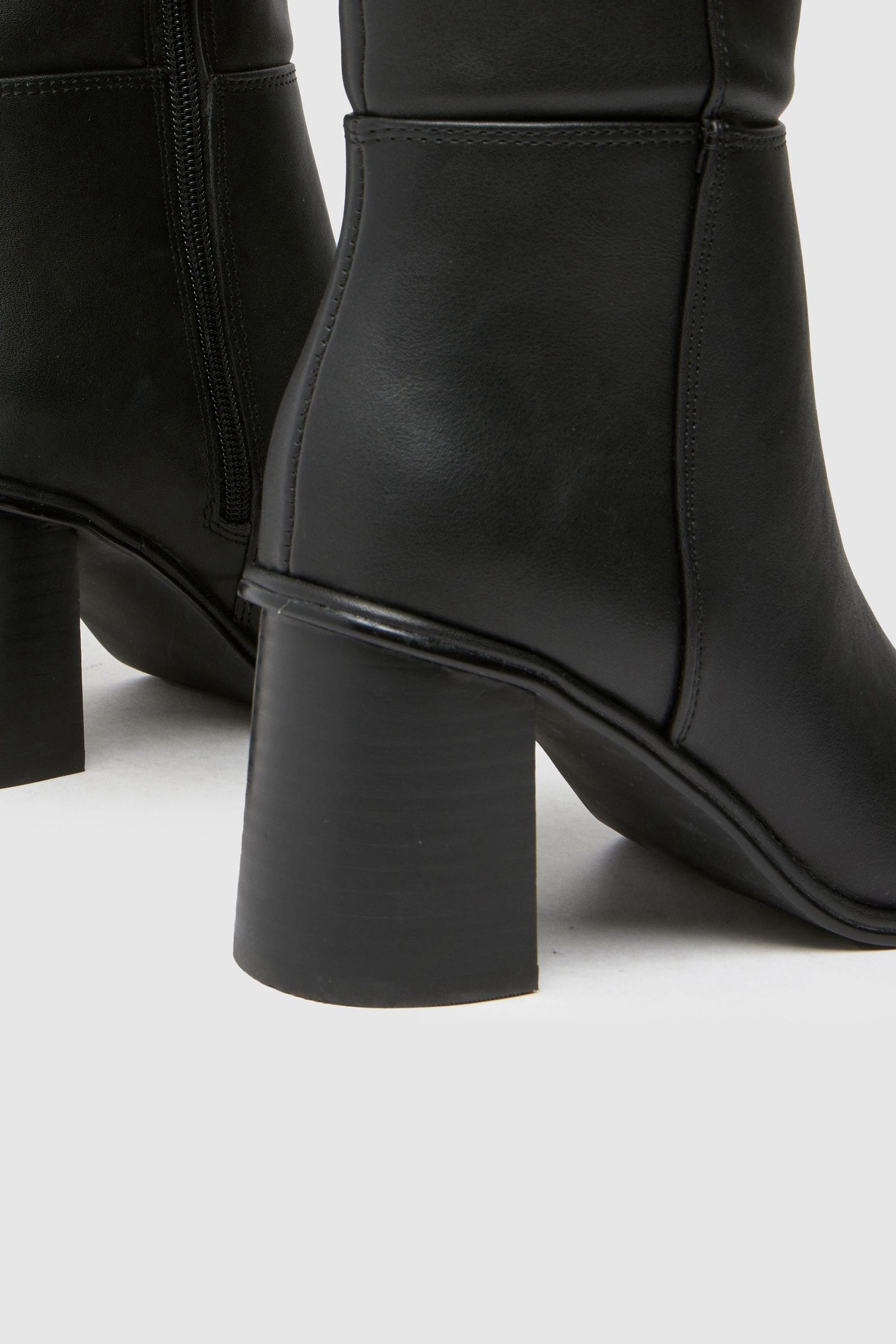 Raid lorena black heeled ankle boots outlet