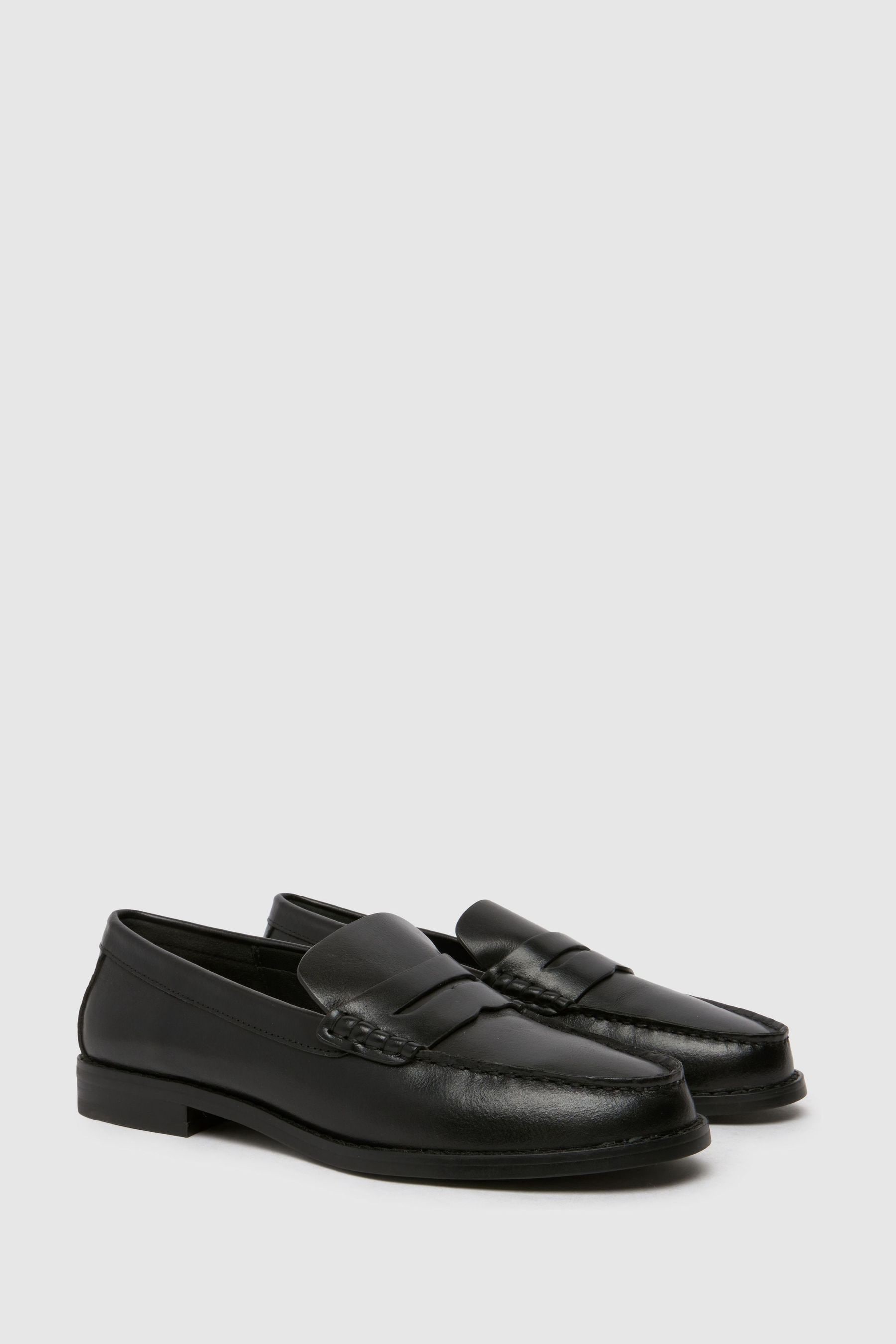 Next leather loafers shop