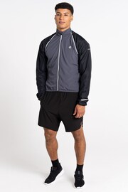 Dare 2b Mens Grey Oxidate Lightweight Windshell Jacket - Image 2 of 5