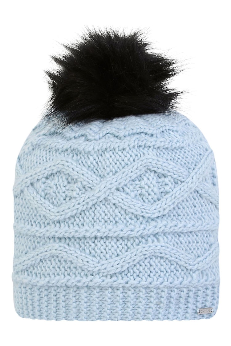 Dare 2b Womens Remind II Knitted Bobble Black Hat - Image 2 of 3