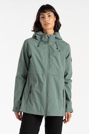 Dare 2b Womens Green Switch Up II Waterproof Jacket - Image 4 of 9