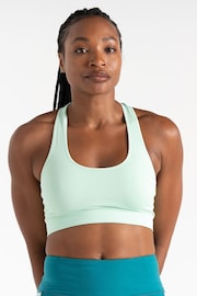 Dare 2b Womens Green Don't Sweat It II Sports Bra - Image 4 of 7