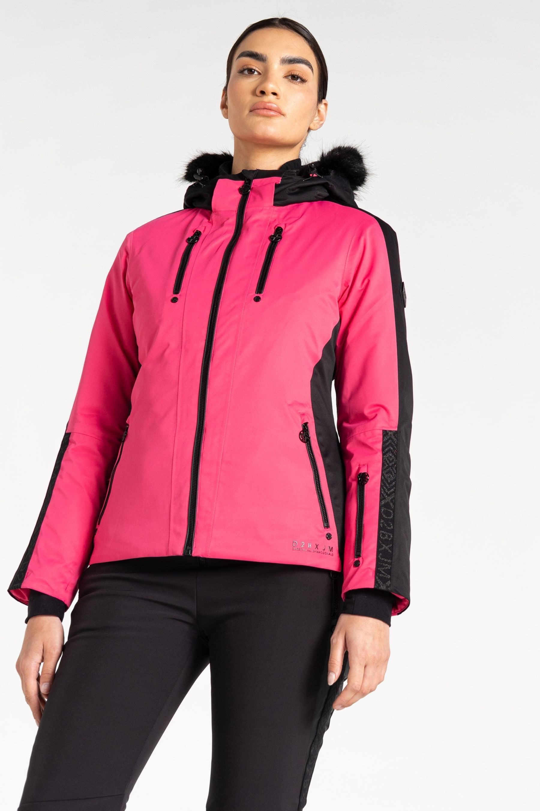 Dare 2b Womens Pink Frenzied Ski Jacket