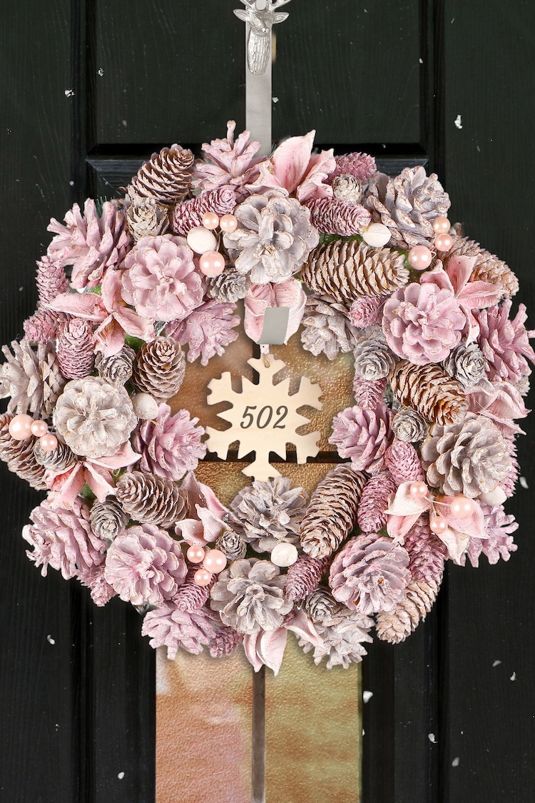 Personalised Christmas Wreath by Dibor - Image 1 of 5