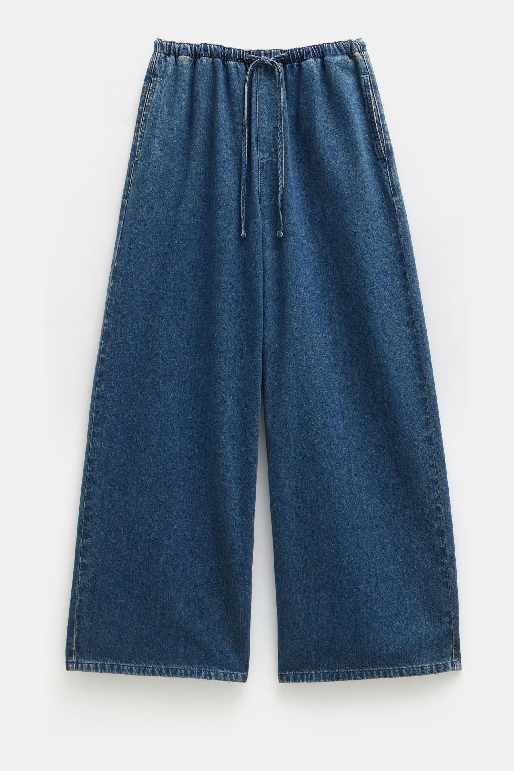 Wide leg tie waist jeans new arrivals
