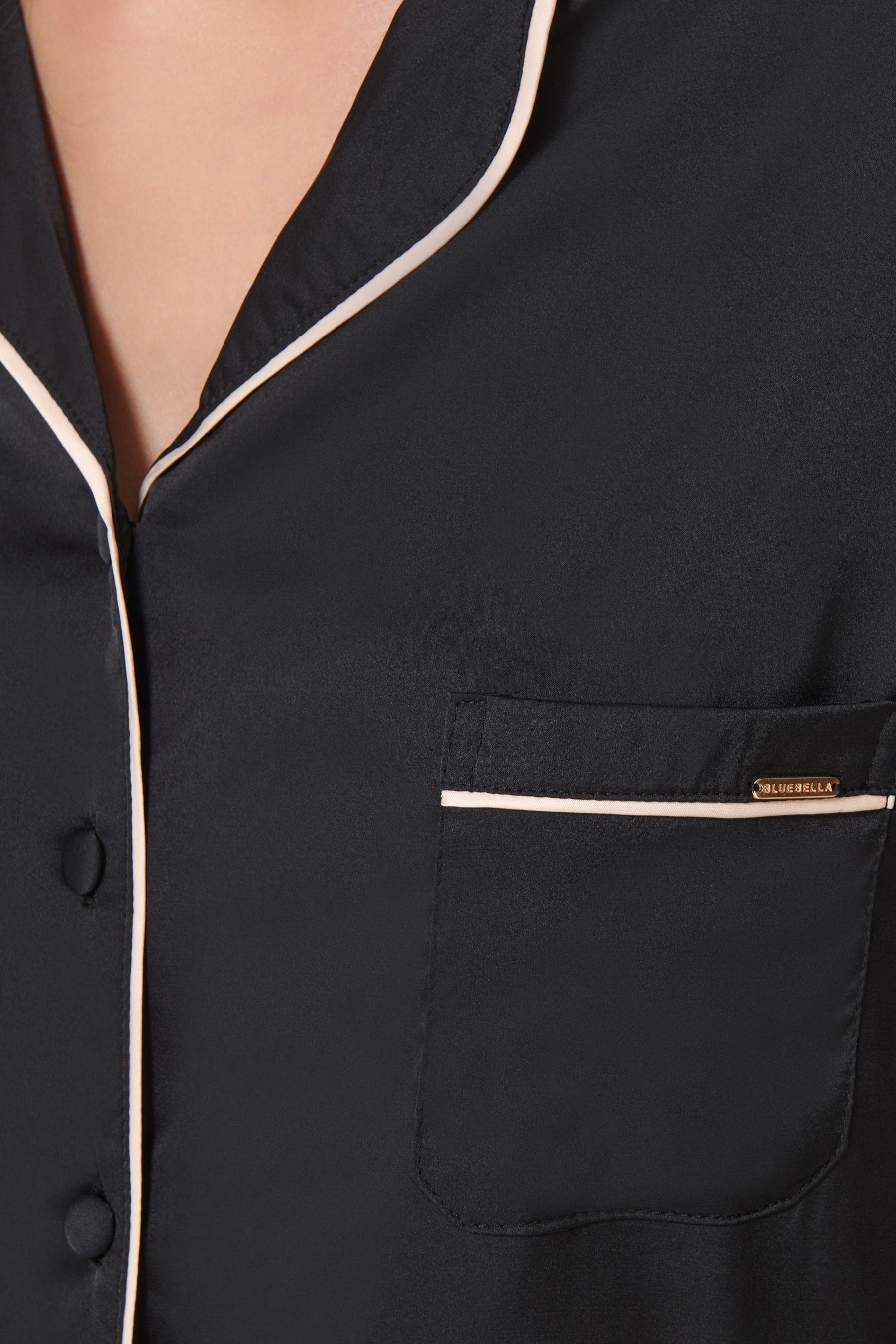 Buy Bluebella Claudia Luxury Satin Long Pyjamas Set from Next Luxembourg