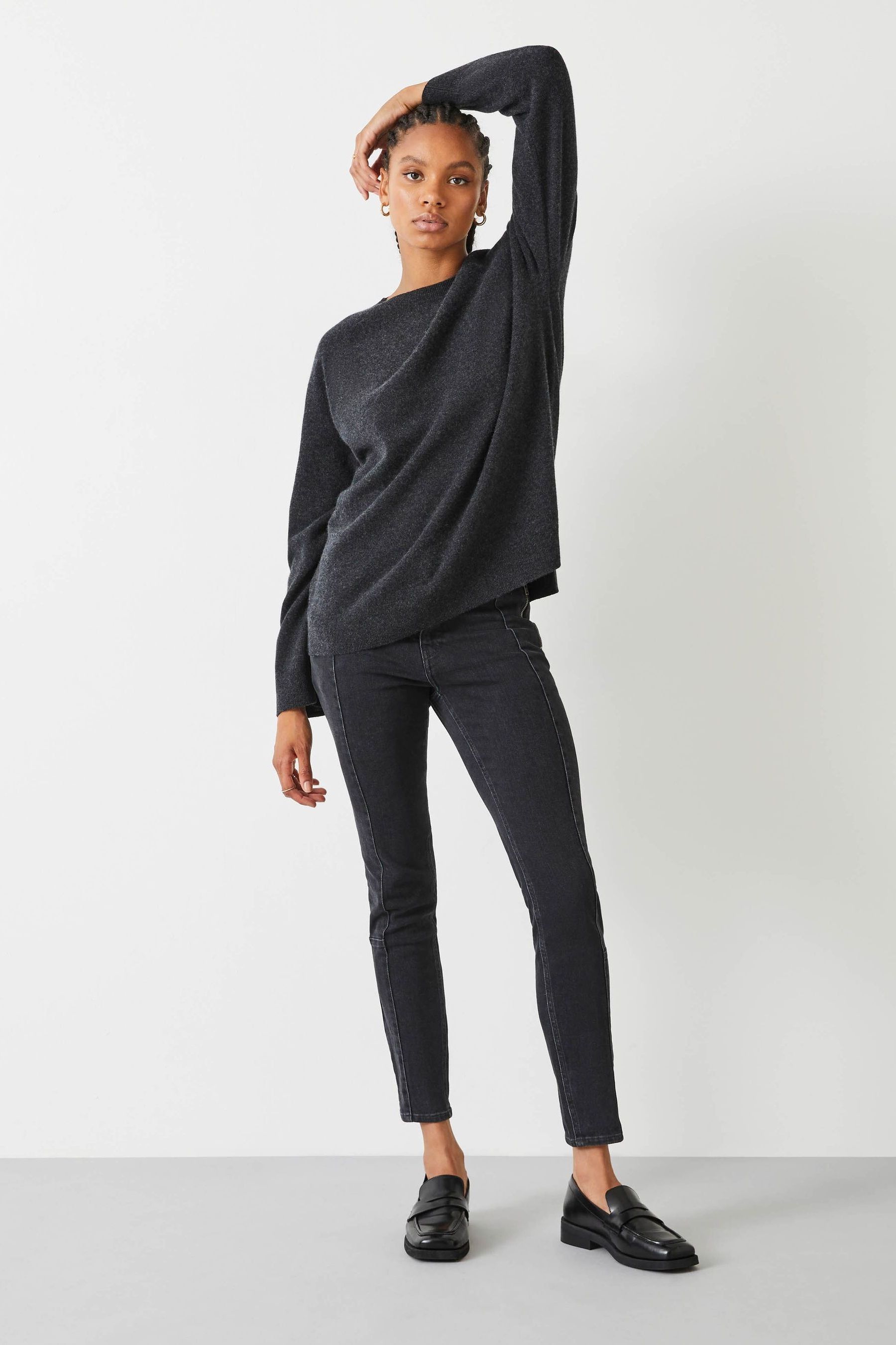 Hush cashmere boyfriend jumper clearance
