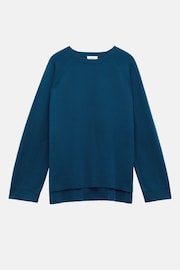 Hush Blue Boyfriend Neve Cashmere Jumper - Image 5 of 5