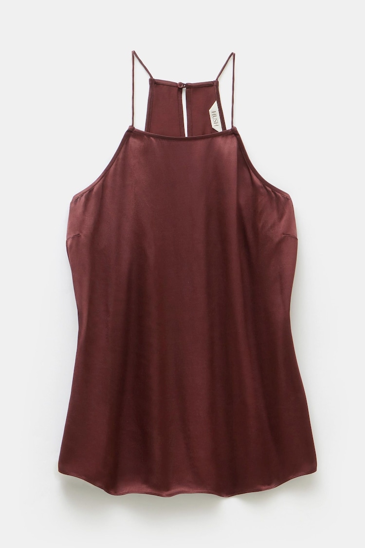 Hush Brown Medina Halter Top - Image 5 of 5