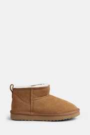 Hush Brown Ultra Mini Sheepskin Boots - Image 4 of 4