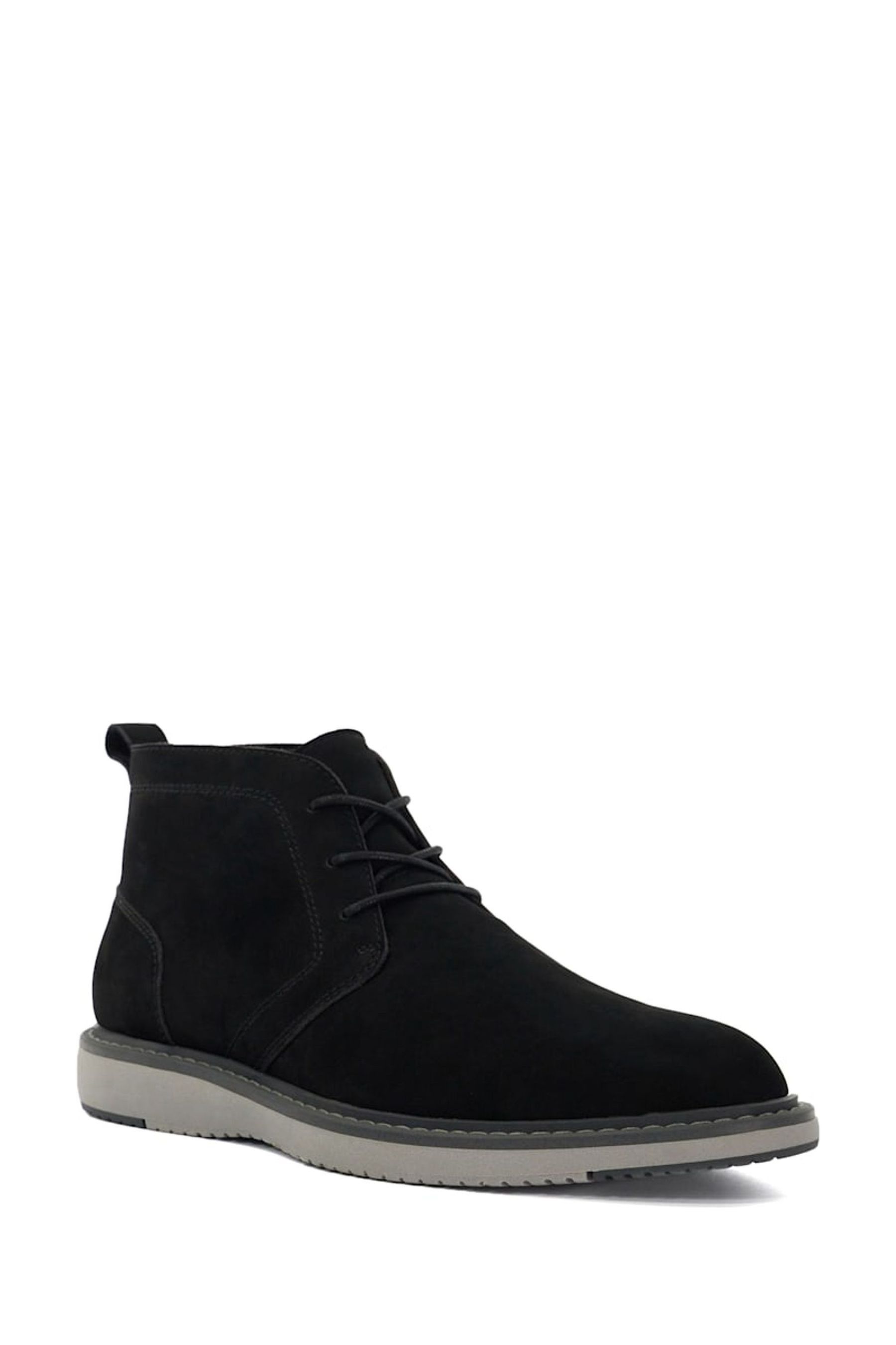 Buy Dune London Black Chander Plain Toe Chukka Boots from the Next UK online shop