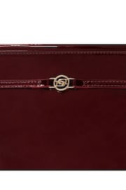 Dune London Burgundy Large Lady Dante Top Handle Bag - Image 3 of 5