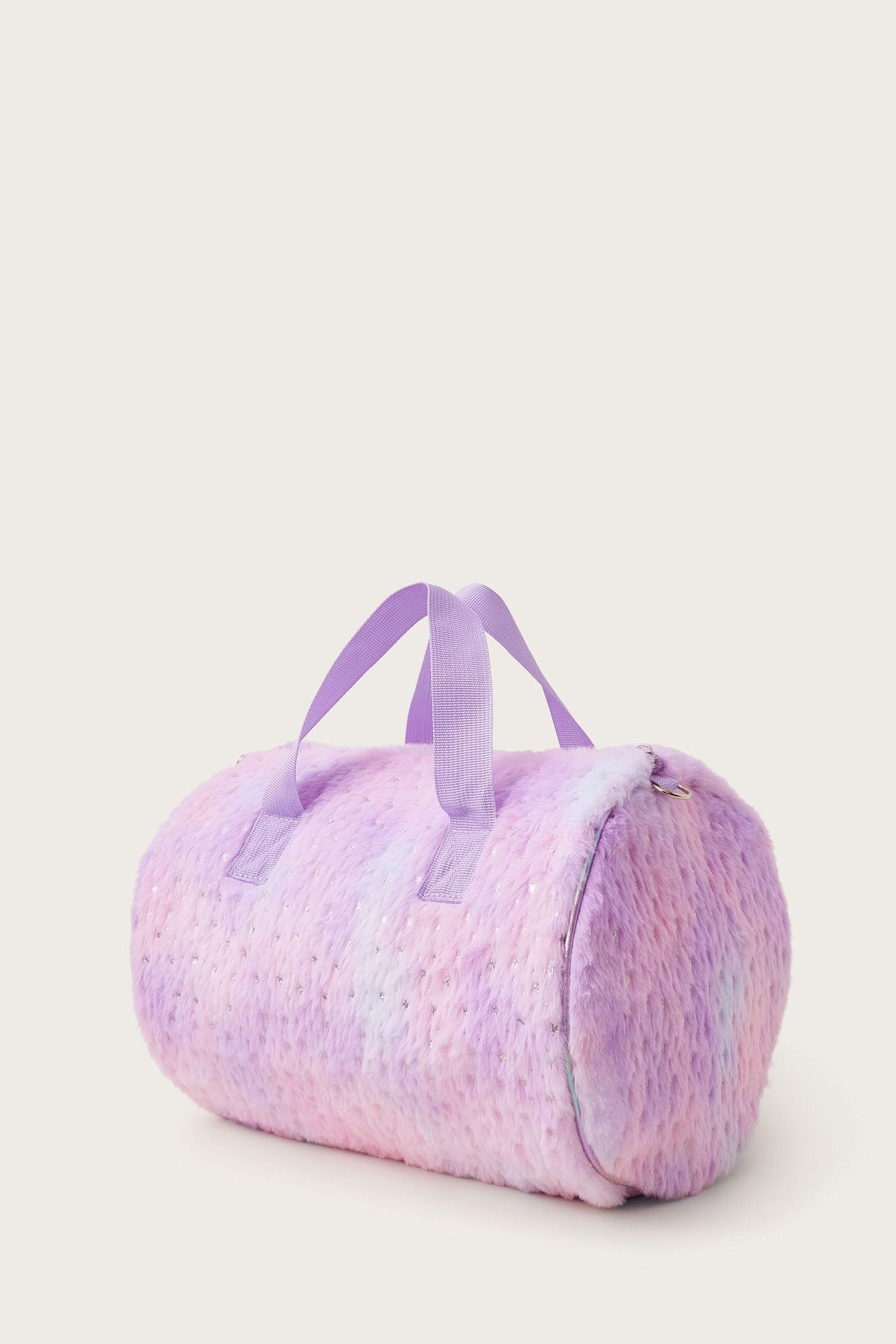 Faux fur overnight bag hotsell
