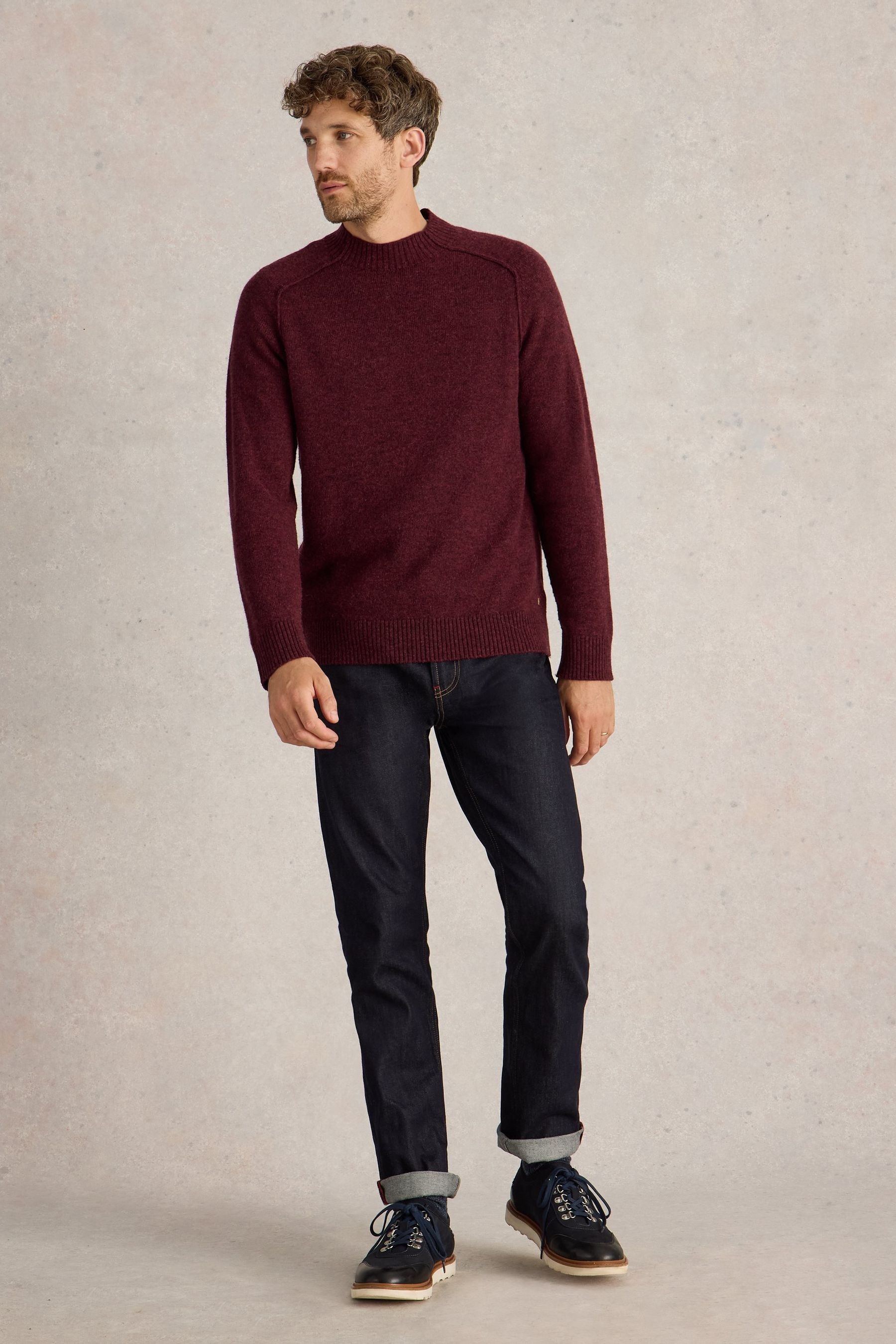 Mock neck jumper online