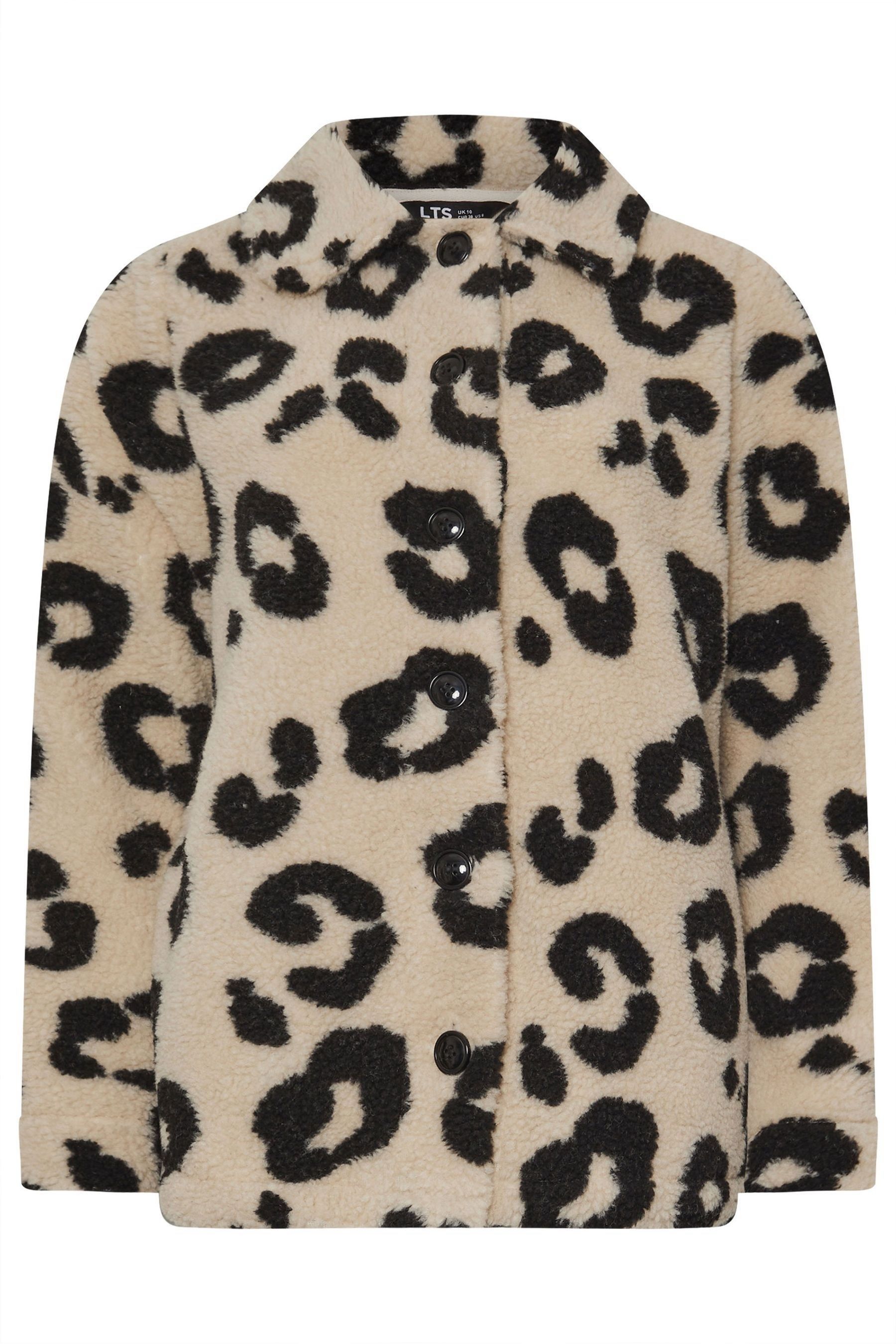 Teddy leopard coat on sale