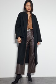 Monsoon Black Wendy Open Front Knit Coat - Image 1 of 5