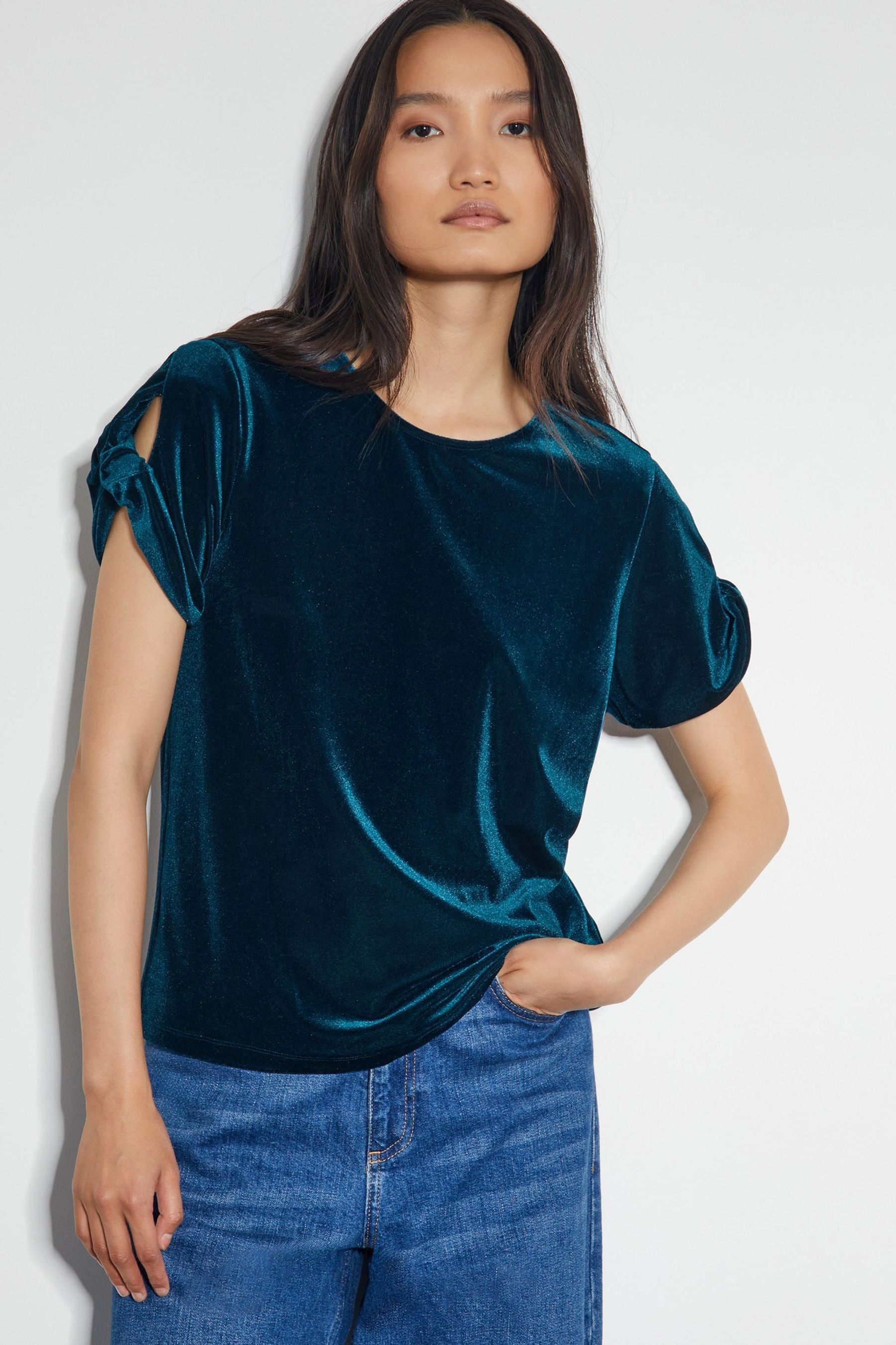 T shirt velvet hotsell