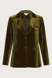 Monsoon Green Vicky Velvet Jacket - Image 5 of 5