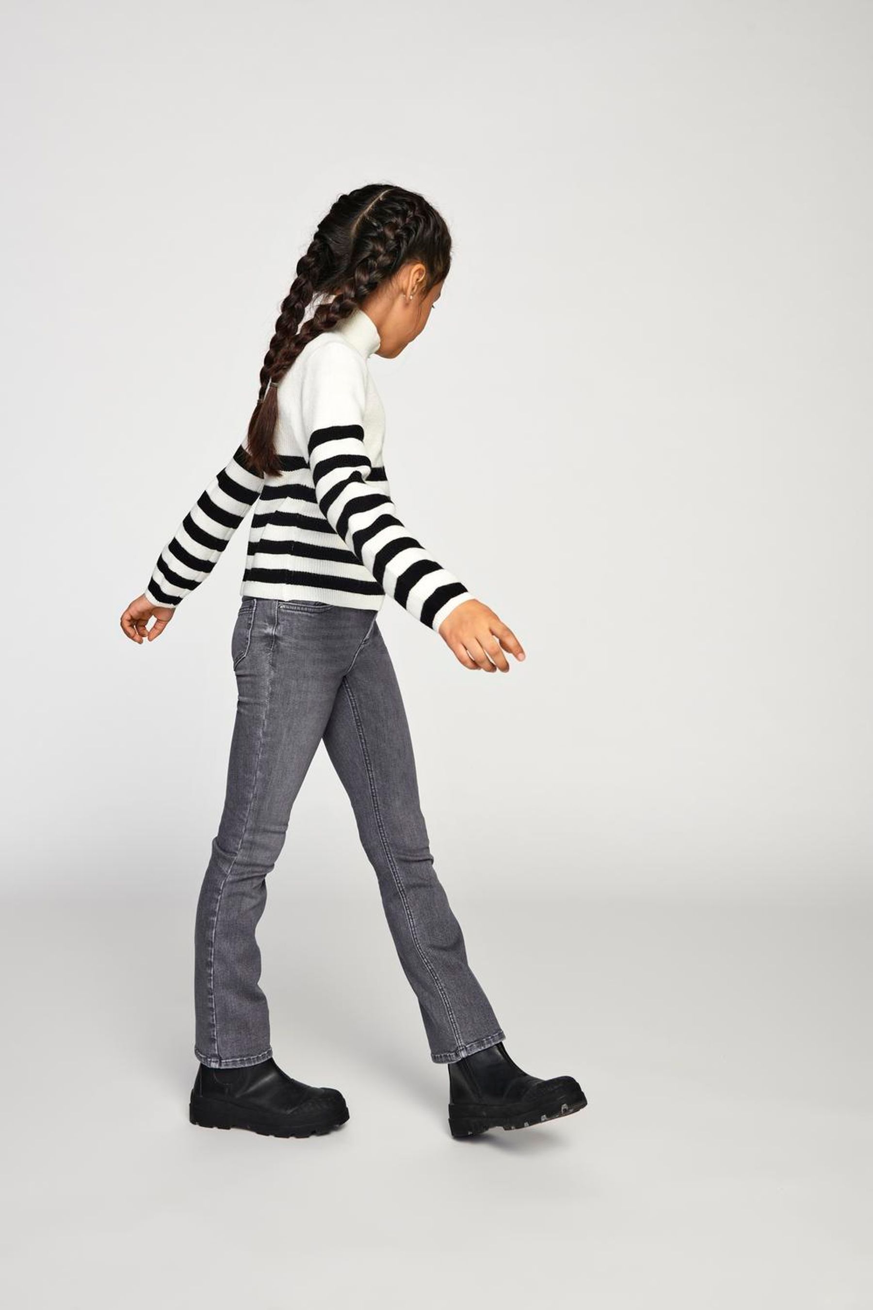 Buy ONLY KIDS Quarter Zip Cosy White Jumper from Next Canada