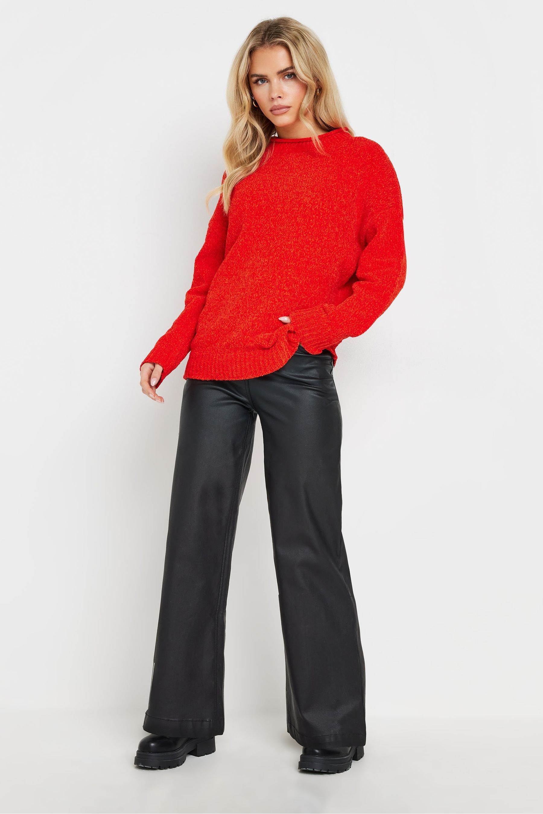 Petite red jumper clearance