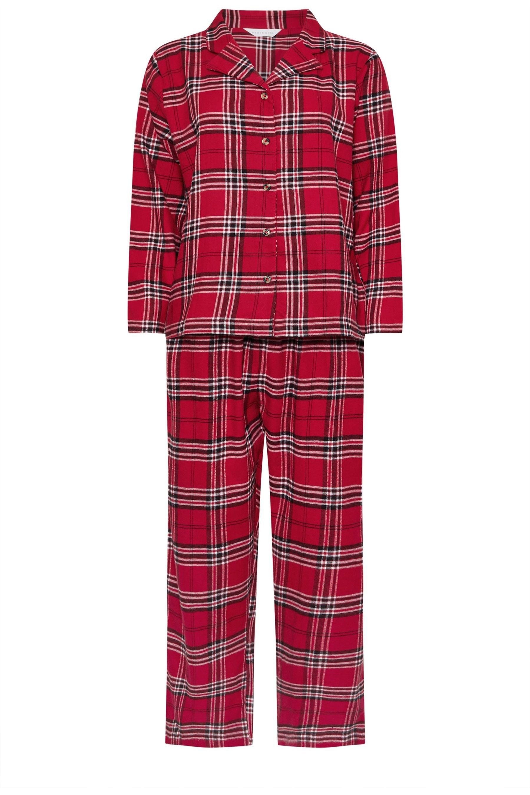 Red check pyjamas womens 2025
