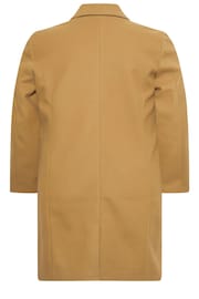 BadRhino Big & Tall Brown Luxe Overcoat - Image 4 of 4