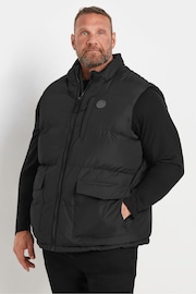 BadRhino Big & Tall Black Padded Gilet - Image 1 of 3