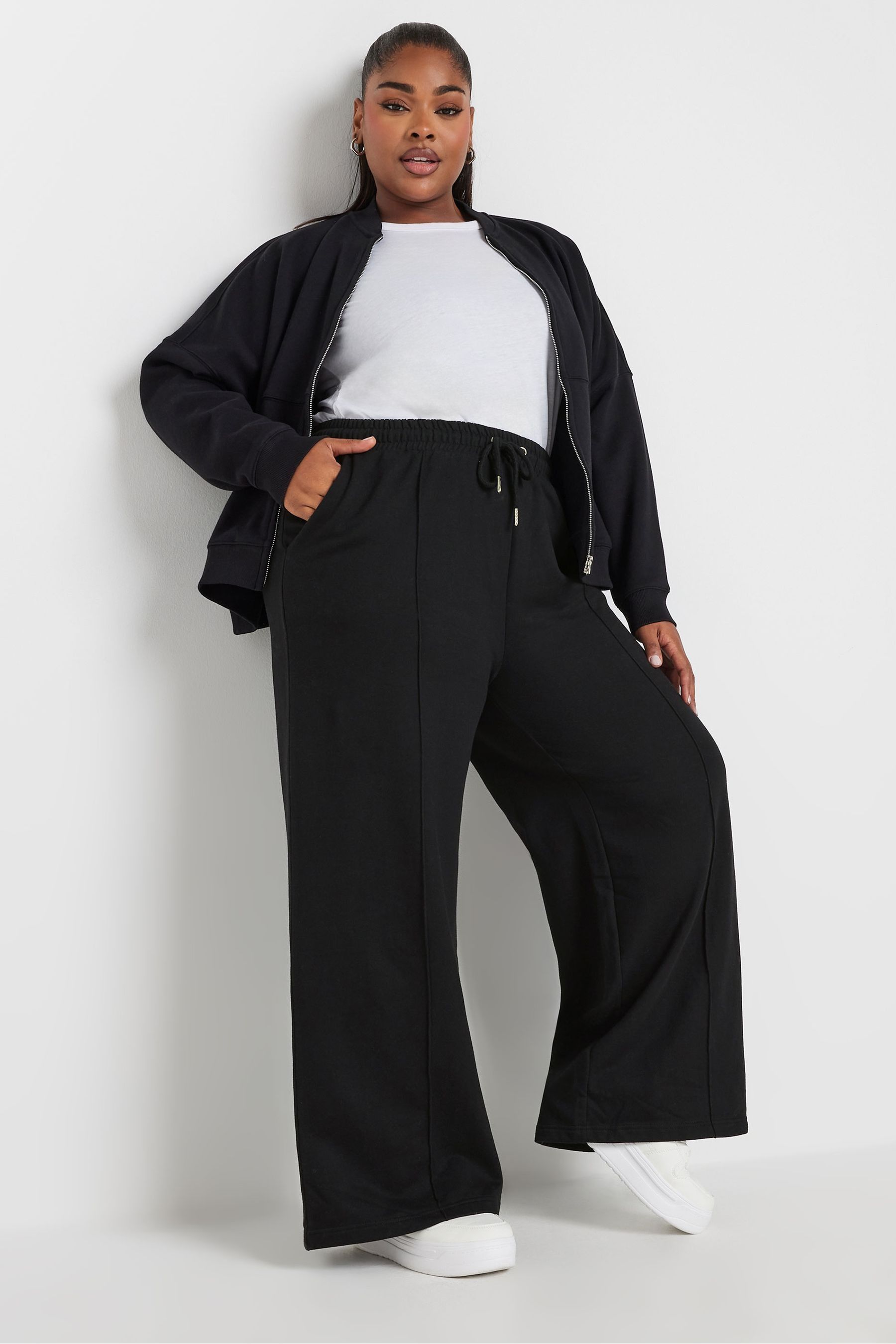 Next wide leg joggers online