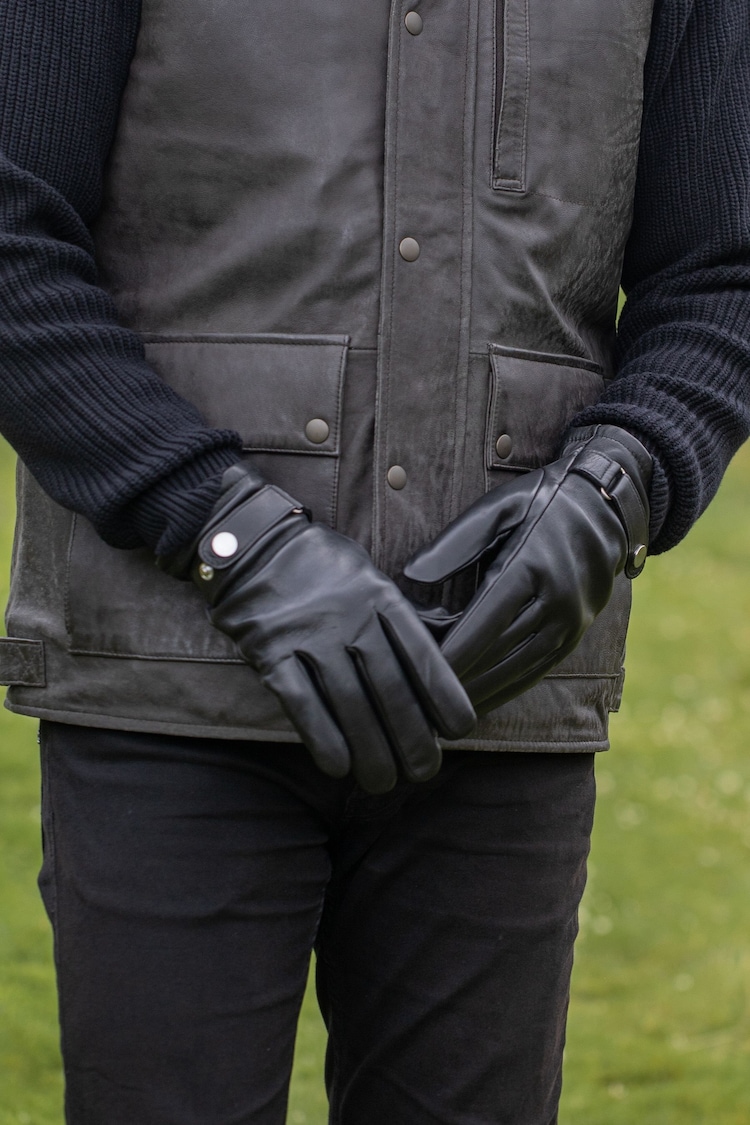 Lakeland Leather Black Mardale Gloves - Image 3 of 3