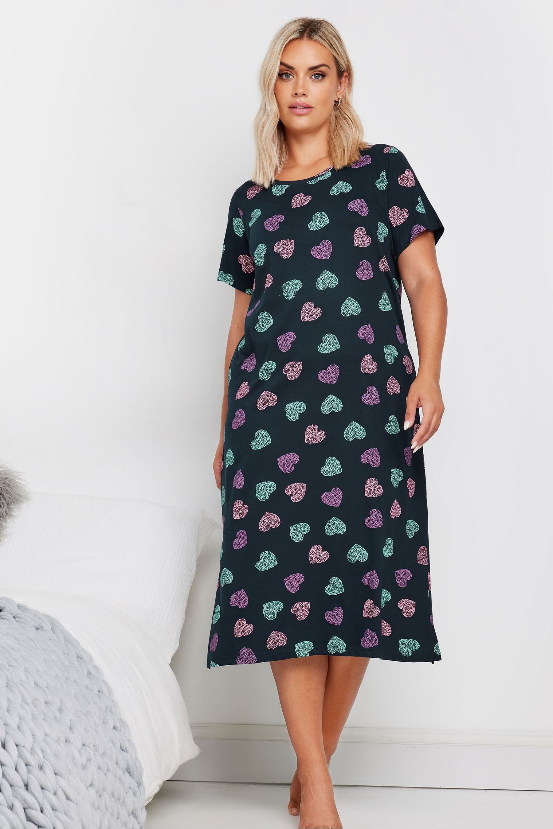 Plus size cotton nightdress best sale