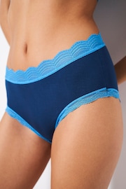 Stripe & Stare High Rise Knickers 4 Pack - Image 4 of 7