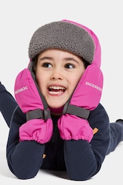 Didriksons Kids Pink Biggles Waterproof Hat - Image 1 of 2