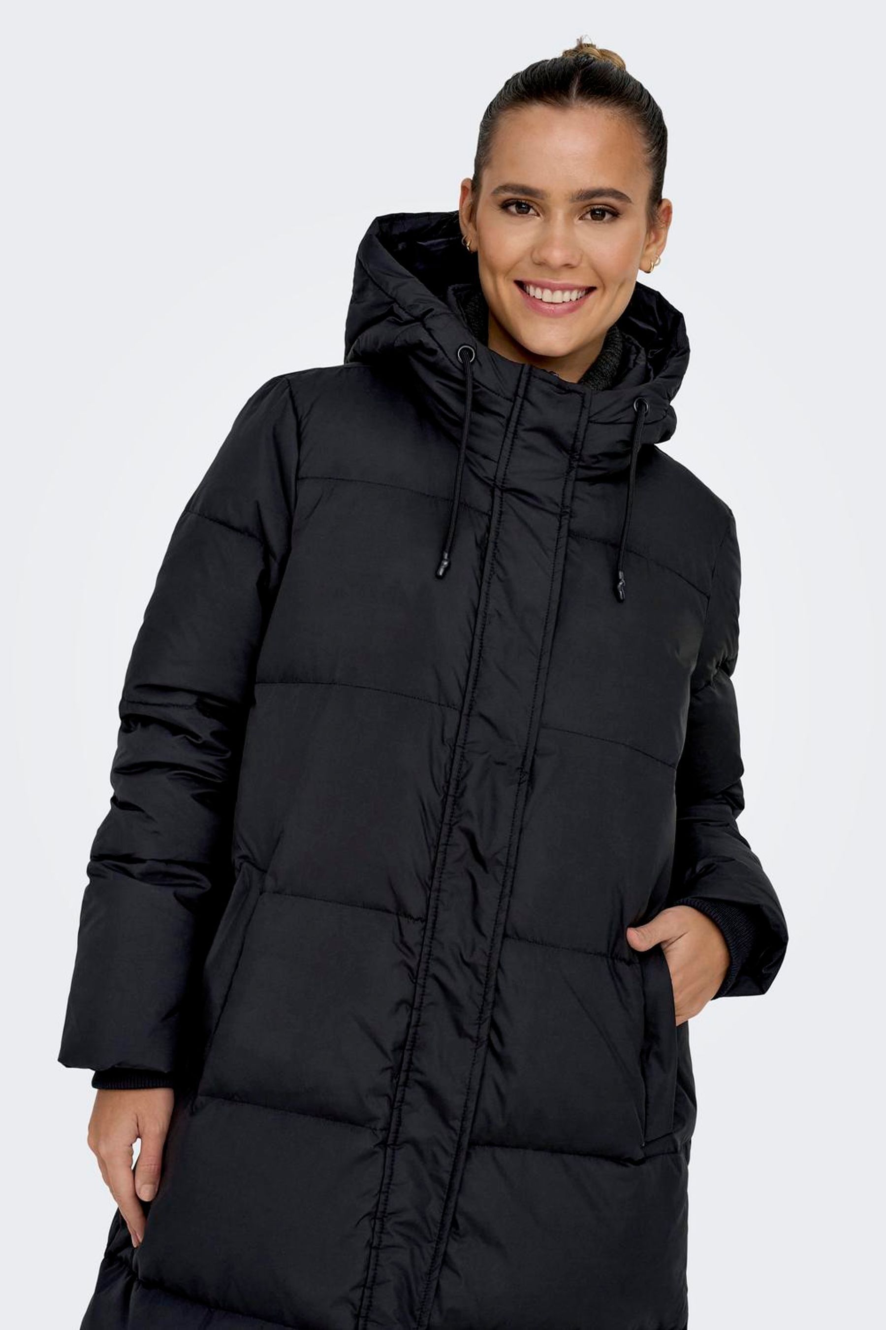 Buy ONLY Down Hooded Long Puffer Coat Next Ukraine