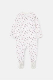 Angel & Rocket White Clemie Frill Heart Babygrow - Image 5 of 6