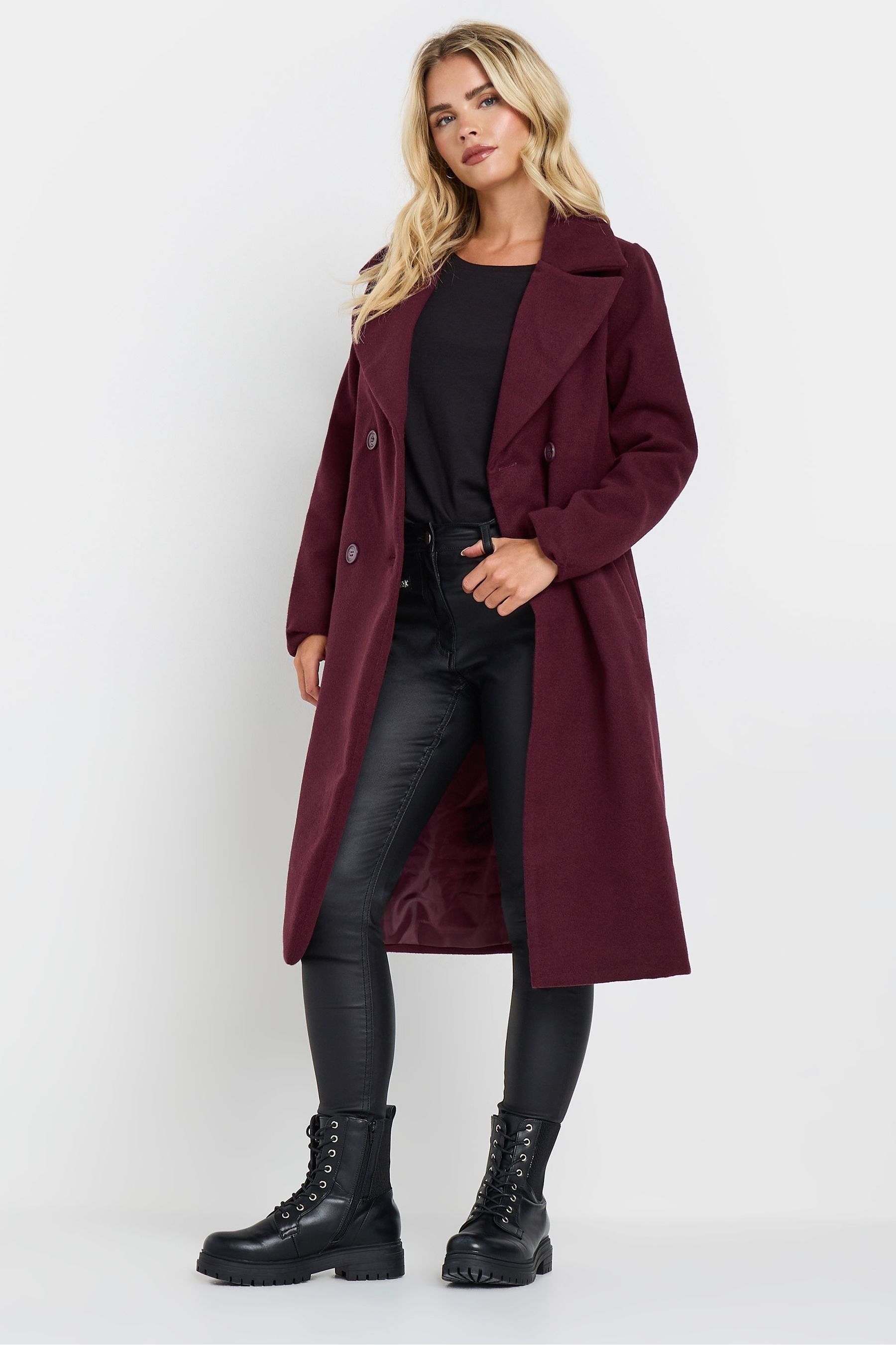 Red coat petite on sale