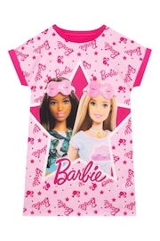 Character Pink Barbie Short Sleeve Nightdress - Image 4 of 8